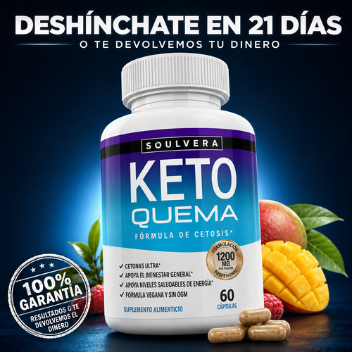Soulvera® Keto Burn - Quema Grasa